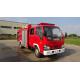 300kg Capacity Mini Dry Powder Fire Truck Water Foam Combined 130hp