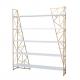 5 Storey Metal Purse Display Shelves , Retail Shoe Display Stands Any Color Available