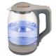 Fast Boiling Clear Glass Electric Kettle Electric Tea Kettle 360 Degree Rotational Base