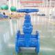 DN150 Resilient Seated Gate Valve Ductile Iron Hand Wheel Non Rising Valve