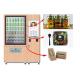 Winnsen Juice Salad Vending Machine , Healthy Food Vending Locker With Lift System
