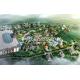 Water Park Project Design with Fiberglass Space Bowl Water Slide , Hotspring Resort Project