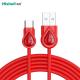 Ultraportable Antiwear Fast Charging Data Cable , Antifreeze Micro USB Color Wires