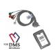 Holter 5 Leads ECG Patient Cable for DMS Holter Patient Cable DMS300-3A 15Pin Leadwires