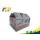 Strong Carton Folding Colored Corrugated Mailing Boxes For Shipping / Packaging