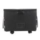 Silicone Coated Fiberglass Fireproof File Storage Box With Wheels Removable