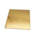 Red Gold Color PVD Coating Steel sheet 304 stainless steel Foshan China