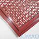 Square Hole Cabinet Door Inserts Metal Wire Mesh ODM