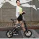 Black Popular 500W Two Wheel foldable electric bicycle with Brake