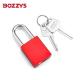 China Oem Household Aluminum Padlock with master key for mechanical and electrical lockout