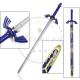 Japan Video Game Replica Swords  , Zelda Blue Carbon Steel Link Skyward Sword