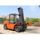 Heavy Duty Driving Axle Diesel Powered 6 Ton Warehouse Forklift Trucks 1220 * 150 * 55 mm Fork Size