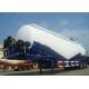3 Axle 55m3 V shaped bulk tank truck semi trailer / cement bulk trailer