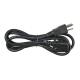 1m 1.5m C13 USA Power Cord 3 Pin US AC Power Cord For Home Appliance