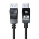 60Hz Male To Male Displayport Cable , 1.4 Version DP To DP Cable OCC