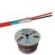 PVC Jacket Exactcables 2core Copper Shielded 1.5 Red Fire Alarm Cable Bs6387 Standard
