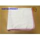 Attractive Baby Security Blanket Woven Binding Round Corner Personalized Baby Blankets