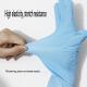 Anti Bacterial  Disposable Nitrile Gloves Smooth Nitrile Butadiene Gloves