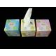 Strong Water Absorption 2 ply Cube Box Facial Tissue, 18x20cm 80 sheet