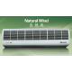 Natural Wind Compact Air Curtain , Cross Flow Type Airflow Air Cutter For Door