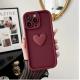 PC+PU Composite Mobile Phone Cases Sleek Minimalist Luxury Style Compatible For Iphone
