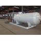 5000L 2.5tons LPG Propane Gas Storage Tanks For Mobile Gas Filling Plant