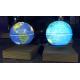 wooden base magnetic floating pop globe 8 inch  ball lighting