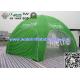 Green Inflatable Tent  Exhibition , Commercial Inflatable Marquee Tent