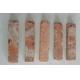 Red Reclaimed Clay Bricks Free Sample For Background Wall 240*50*20mm