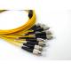 Simplex 12 Core FC UPC Breakout Mpo Fiber Cable