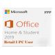 Online Activated Microsoft Office 2019 Home and Student PC Retail Key License FPP