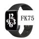 HL75 SmartWatch  160mAh Battery Full Touch Heart Rate Information Reminder