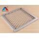 Architectural Aluminium Wire Mesh Panels PVDF Coated For Bank