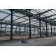 Customized Steel Structure Warehouse With Sloped Roof And Galvanized Steel Gutter
