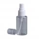 Recyclable 40ml Alcohol Transparent PET Spray Bottle 73*34mm
