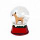 Red And Blue Base 45mm Christmas Deer Snow Globe