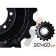 Bobcat T300 Roller Chain Idler Sprocket With 6 Hole 17 Tooth High Strength