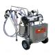 Vacuum Pump 12pcs/H Cow Milking Machine With 25L Bucket