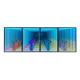 Customized Size Fashion Light Up 3D LED Infinity Mirror Display Case for Trendy Items