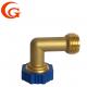 OEM Forged 90 Degree Lead Free Brass Elbow With Gripper