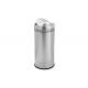 201 / 304 / 316 Stainless Steel Garbage Can , Stainless Steel Waste Bin Customized Color