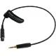 Audio Cable For Sound Devices 833 Mixer To Lectrosonics DCHT Transmitter TA6F Mini XLR 6 Pin Female To 3.5mm TRS Cable