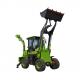 Powerful Compact Backhoe Loader 2.5 Ton Earth Moving Machinery