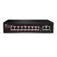8xFE POE + 2FE UPlink UTP Port Power Over Ethernet Switch POE For CCTV IP Cameras