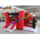 Customized Race Inflatable Jumping House , Mini Bouncing Castle For Kids