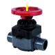 Anticorrosive Water Diaphragm Valve , PPH Diaphragm Operated Control Valves