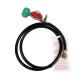 Rubber Welding Torch Propane Regulator 0-5PSI Adjustable with 5FT LPG Hose and Valve
