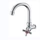 Economic Single Handle Cold Kitchen Sink Water Faucet with Chrome Plated ABS Plastic