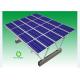 Safe Carport Solar Systems Reinforced Structure For Maximum Spacing