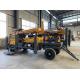 Deep Hydraulic 300m Water Well Drilling Trailer Portable
